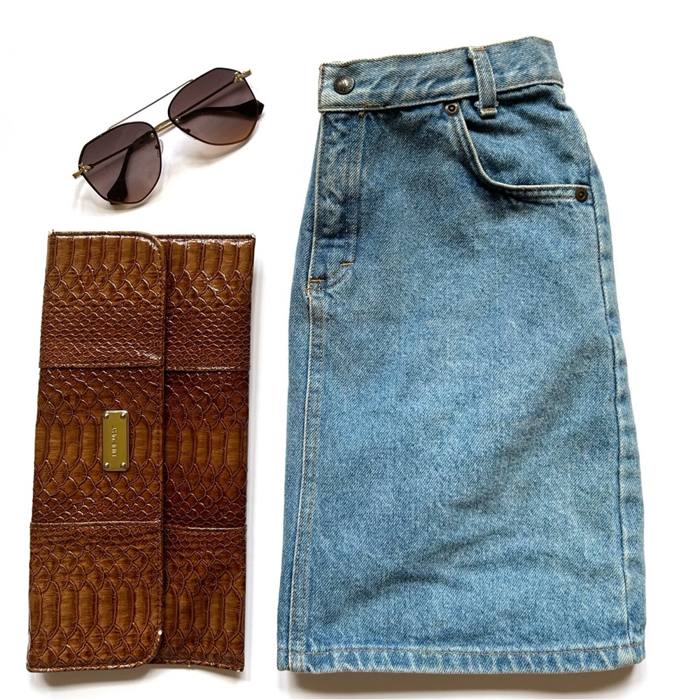 Vintage Denim Skirt